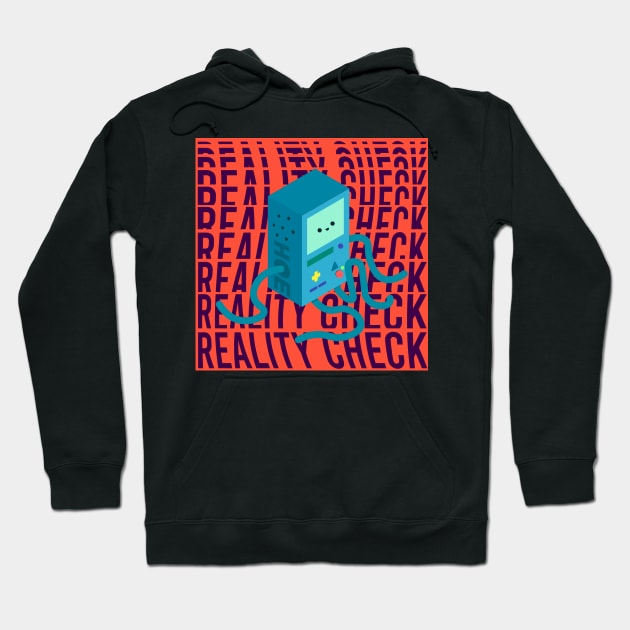 REALITY CHECK DESIGN Hoodie by AestheticTrash